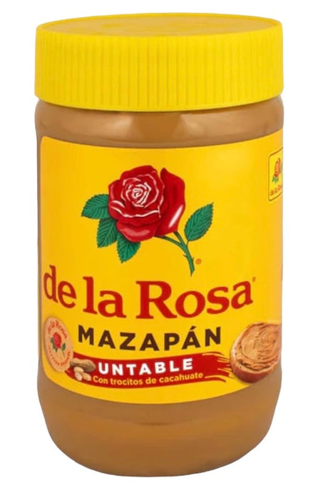 De la Rosa Mazapan Untable - Spreadable Marzipan Peanut Candy - 14.1 oz