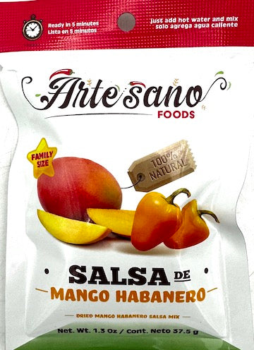 Artesano Foods Dehydrated Mango Habanero Salsa Mix - 1.3 oz
