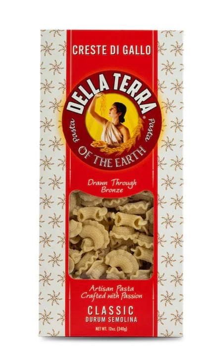 Della Terra Creste di Gallo Pasta - 12 oz