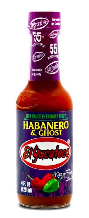 El Yucateco Habanero & Ghost Hot Sauce - 4 fl oz