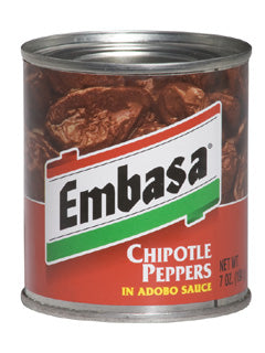 Embasa Chipotle Peppers in Adobo Sauce - 7 oz
