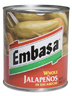 Embasa Whole Jalapenos in Escabeche - 26 oz