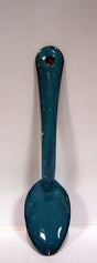 Enamel Cookware by CINSA - Cuchara de Peltre Chica #21 / Enamel Spoon #21 - 8.5" L - 1 unit