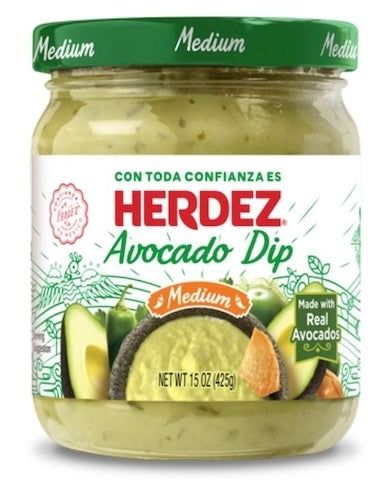 HERDEZ Avocado Dip made with Real Avocados - Medium - 15 oz