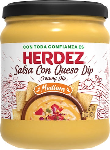 Herdez Queso Dip Cheese with Salsa - 15 oz