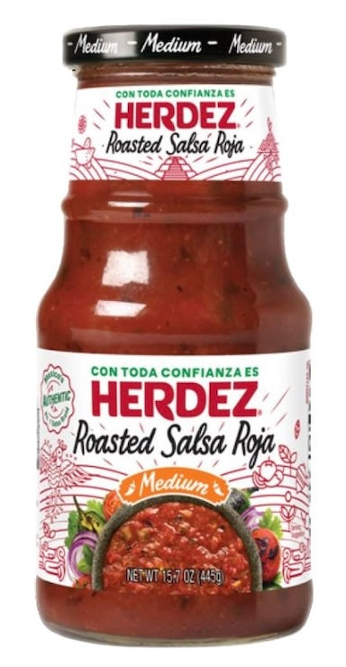 Herdez Roasted Salsa Roja – 16 oz