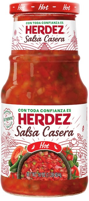 Herdez Salsa Casera - Hot - 16 oz – MexGrocer.com