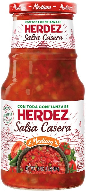 Herdez Salsa Casera Medium - 16 oz