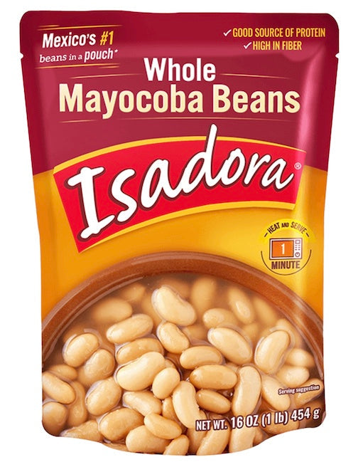 ISADORA Whole Mayocoba Beans - 16 oz