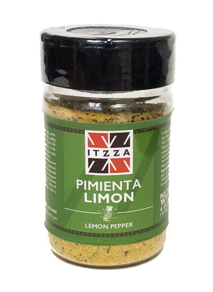 ITZZA Pimienta Limon - Lemon Pepper Sea Salt by Mexgrocer.com - 5 oz
