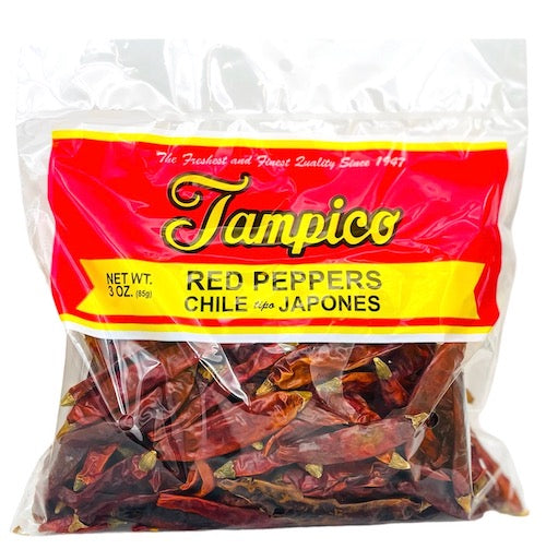 Japanese Red Dried Chile Pepper - 3 oz