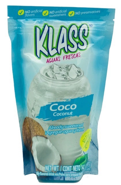 KLASS Coco - Coconut Drink Mix-Makes 8.6 Liters - 14.1 oz