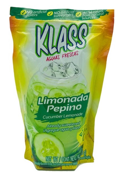 KLASS Limonada Pepino Drink Mix-Makes 8.6 Liters - 14.1 oz