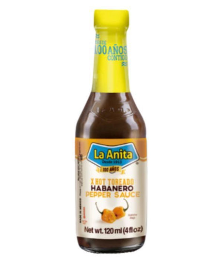 La Anita X Hot Grilled Orange Habanero Hot Sauce - 4 fl oz
