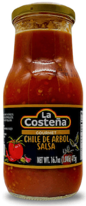 La Costena Gourmet Chile de Arbol Salsa - 16.7 oz
