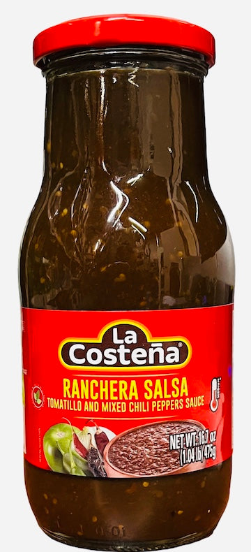 La Costena Ranchera Sauce - Medium - 16 oz