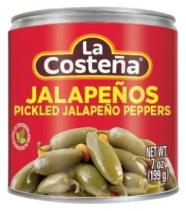 La Costena Whole Jalapeno Peppers - 7 oz