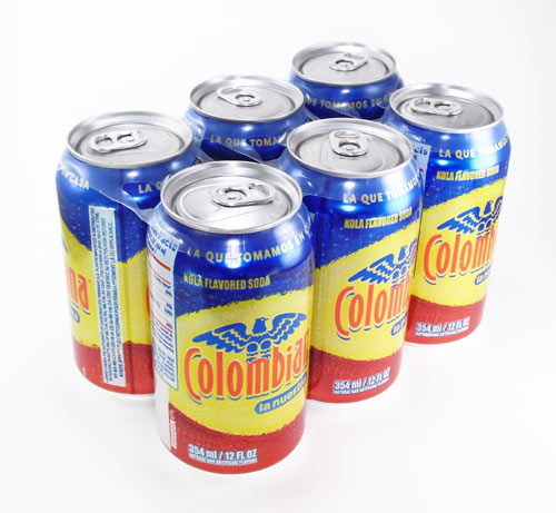 La Nuestra Colombiana - Kola Flavored Soda (Pack of 6) - 12 oz