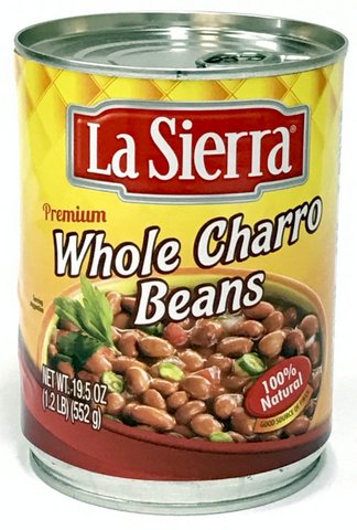 La Sierra Whole Charro Beans - 19.5 oz