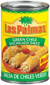 Las Palmas Green Chile Enchilada Sauce - Medium - 10 oz