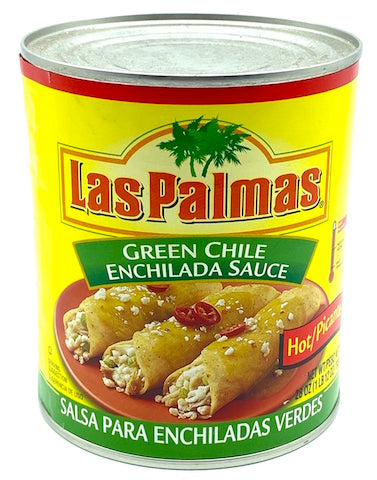 Las Palmas Green Enchilada Sauce - Hot - 28 oz