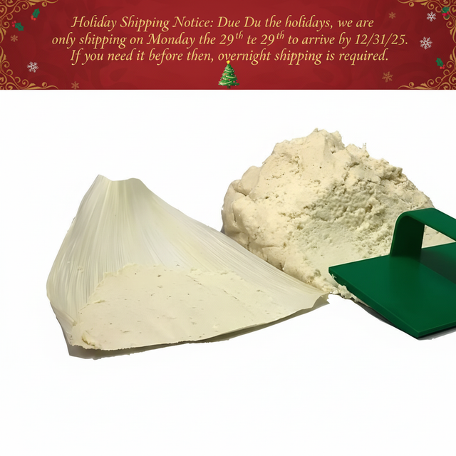 Masa para Tamales with Holiday Shipping Notice - Monday 29th