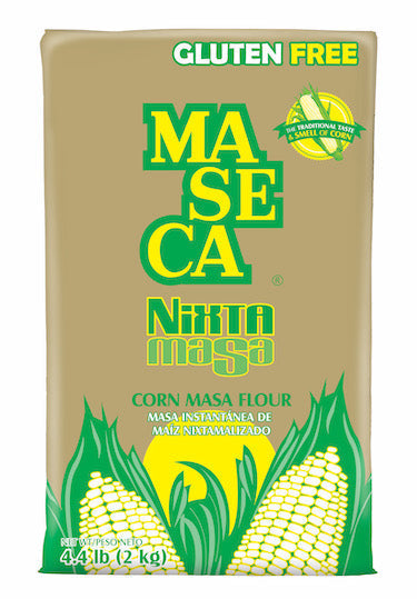 Maseca Nixta Masa gluten free corn masa flour 4.4 pound bag