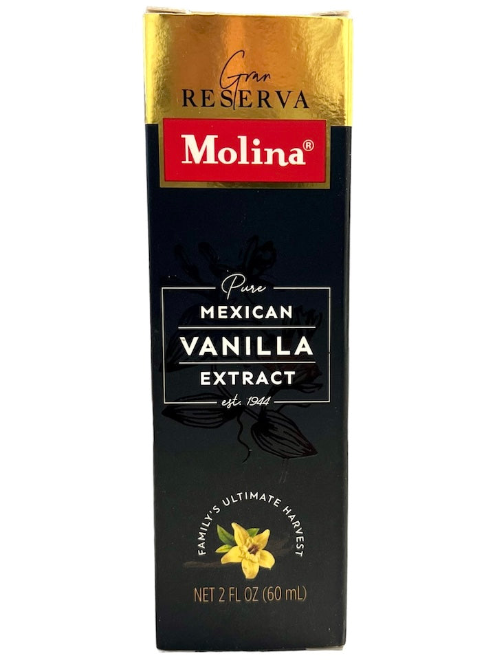 Mexican Vanilla Extract by Molina Gran Reserva - 2 fl oz