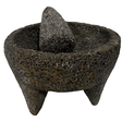 Molcajete de Piedra Volcanica / Lava Stone Mortar & Pestle Molcajete - 7" - 8"
