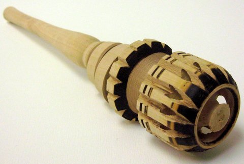 Molinillo Hueco Grande - Hollow Wooden Stirrer - 12.5" - 1 unit