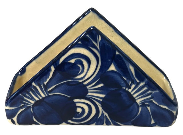 Napkin Holder Blue Talavera Guanajuato - 1 unit