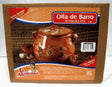 Olla de Barro Frijolera sin Plomo / Lead Free Clay Bean Pot with lid Large - 6 qt