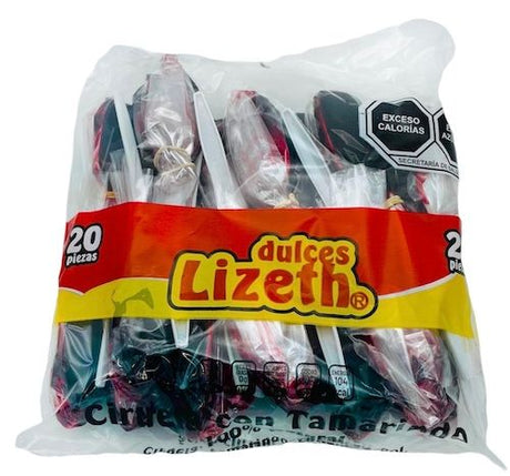 Paleta Lizeth Ciruela Natural con Tamarindo - 20 ct