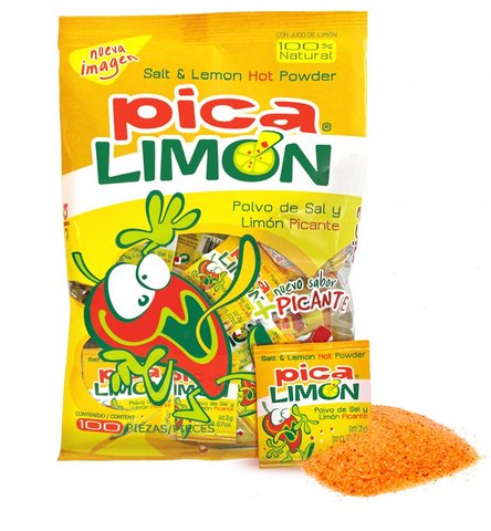 Pica Limon - Lemon and Chili Powder Packets - 7 oz - 100 ct