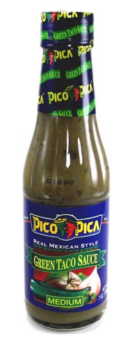 Pico Pica  Green Taco Sauce Medium - 7 oz