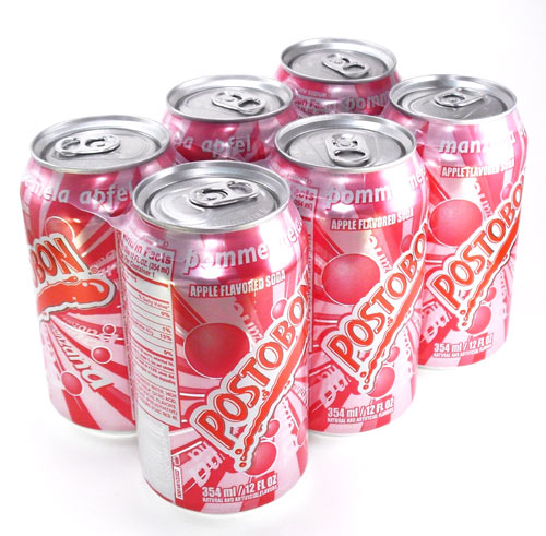 Postobon Manzana - Apple Flavored Soda (Pack of 6) - 12 oz