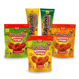 Pulparindo Gummy Rings & Squeeze Candy – Tamarind, Mango & Watermelon – Variety Pack
