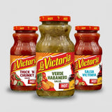 La Victoria Hot Salsa Variety Pack – 3 Jars (15.5 oz Each)