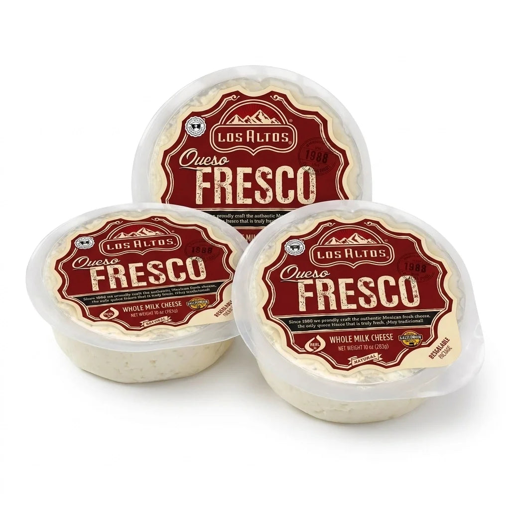 (3 Pack) Los Altos Queso Fresco - 10 oz