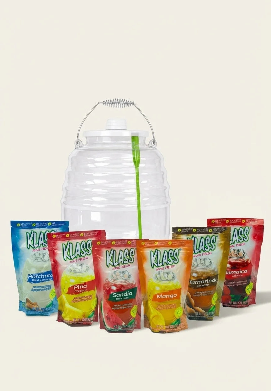 Vitrolero Aguas Frescas Pack - 8 items