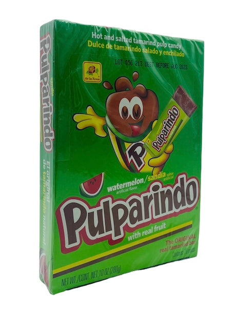 Pulparindo Sabor Sandia - Watermelon Flavor by De la Rosa - 20 ct
