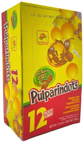 PulparinDots Tamarindo Packets by De La Rosa - 12.8 oz