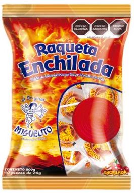 Raqueta Enchilada Miguelito 22 g - 40 ct