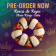 Rosca de Reyes Pre-Order Banner with Product