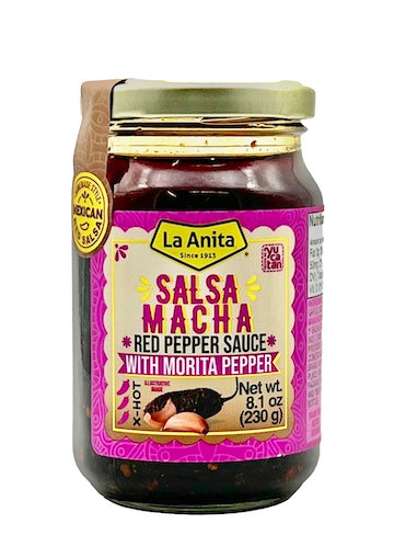 Salsa Macha with Morita Pepper by La Anita - 8 oz