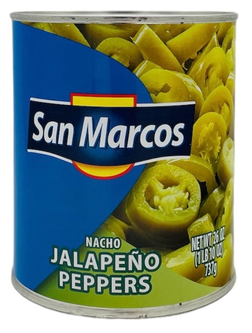 San Marcos Nacho Jalapeno Peppers - 26 oz
