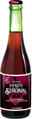Sangria Senorial - Mexican Sangria Soft Drink - 12 fl oz