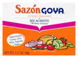 Sazon Goya without Annatto (sin Achiote) - 2.11 oz