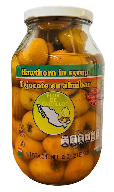 Tejocote en Almibar by Flor de Calvillo Hawthorn in Syrup - 32 oz