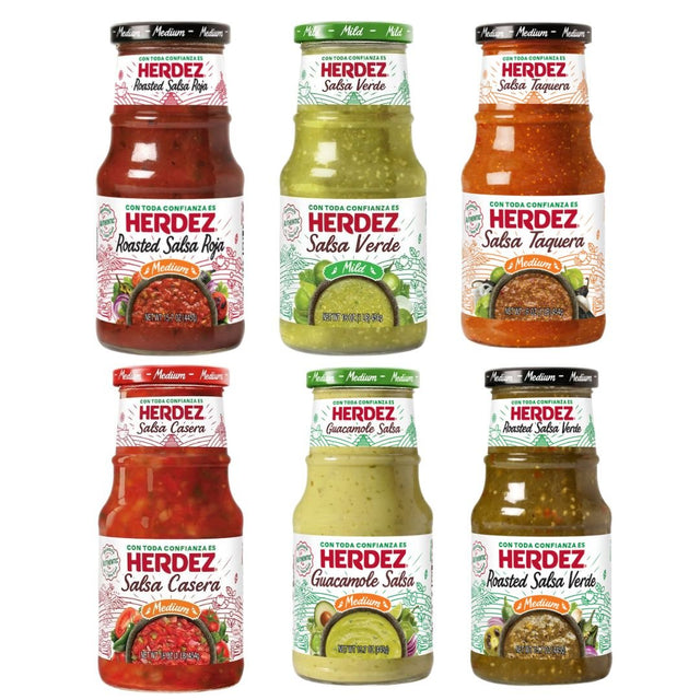 Ultimate HERDEZ Salsas Pack – 6 items